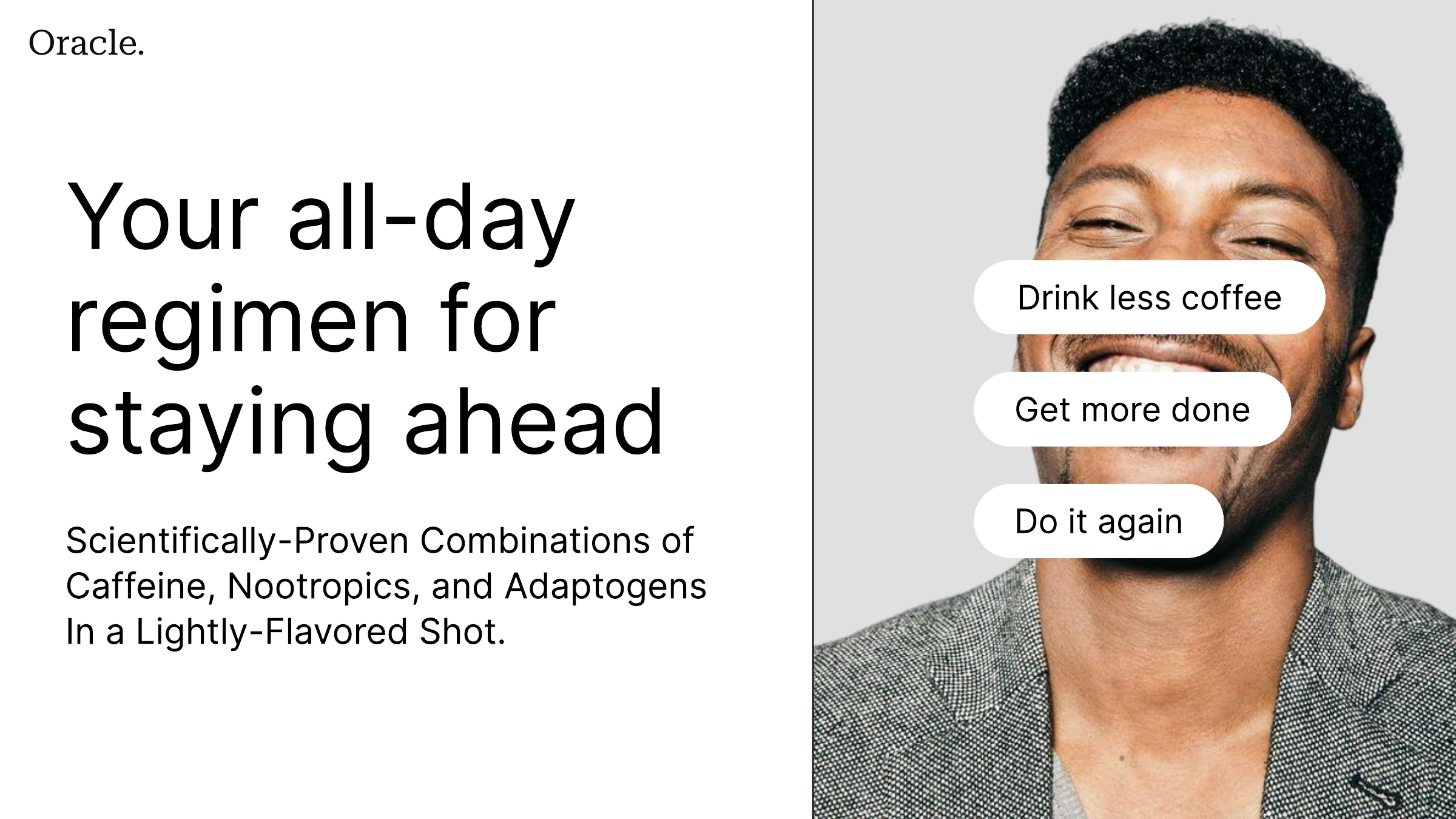 Oracle: your all-day regimen for staying ahead